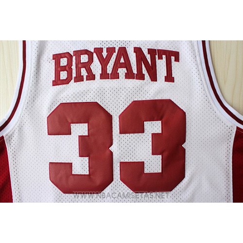 Camiseta Lower Merion Kobe Bryant NO 33 Blanco